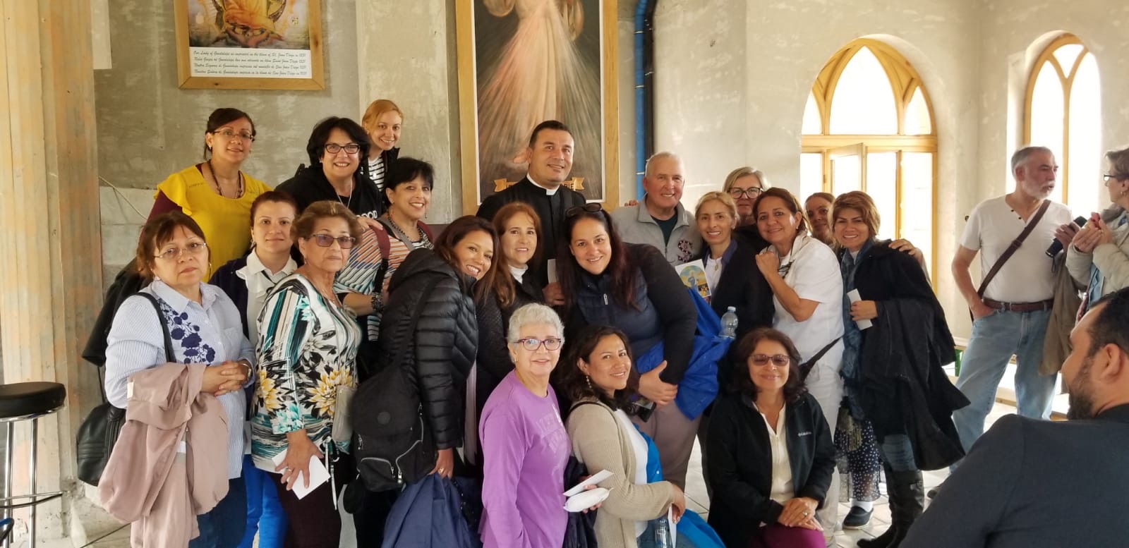 Comunidad de peregrinos en Medjugorje