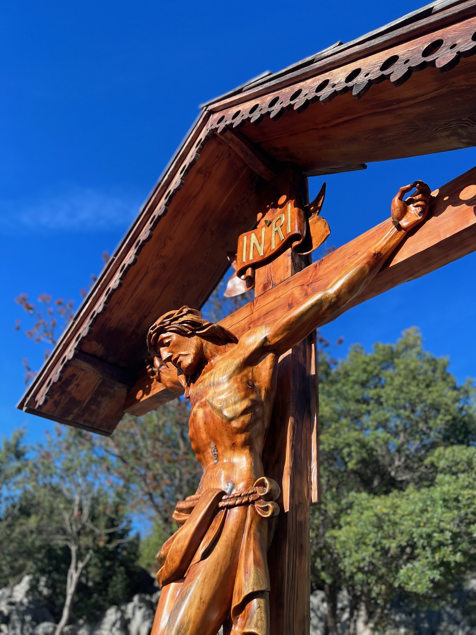 Vista panorámica del pueblo de Medjugorje