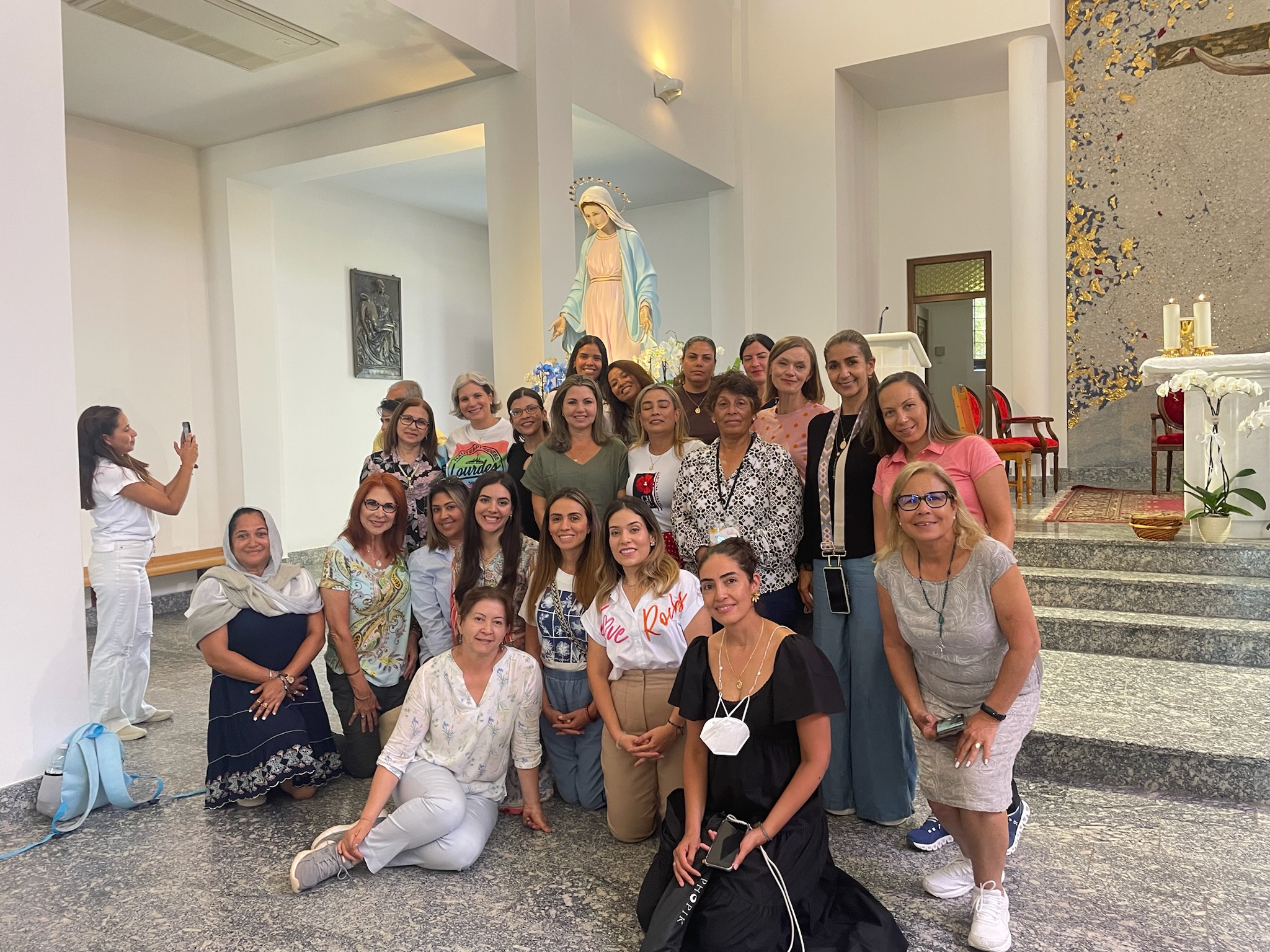 Procesión de velas en Iglesia Santiago Medjugorje