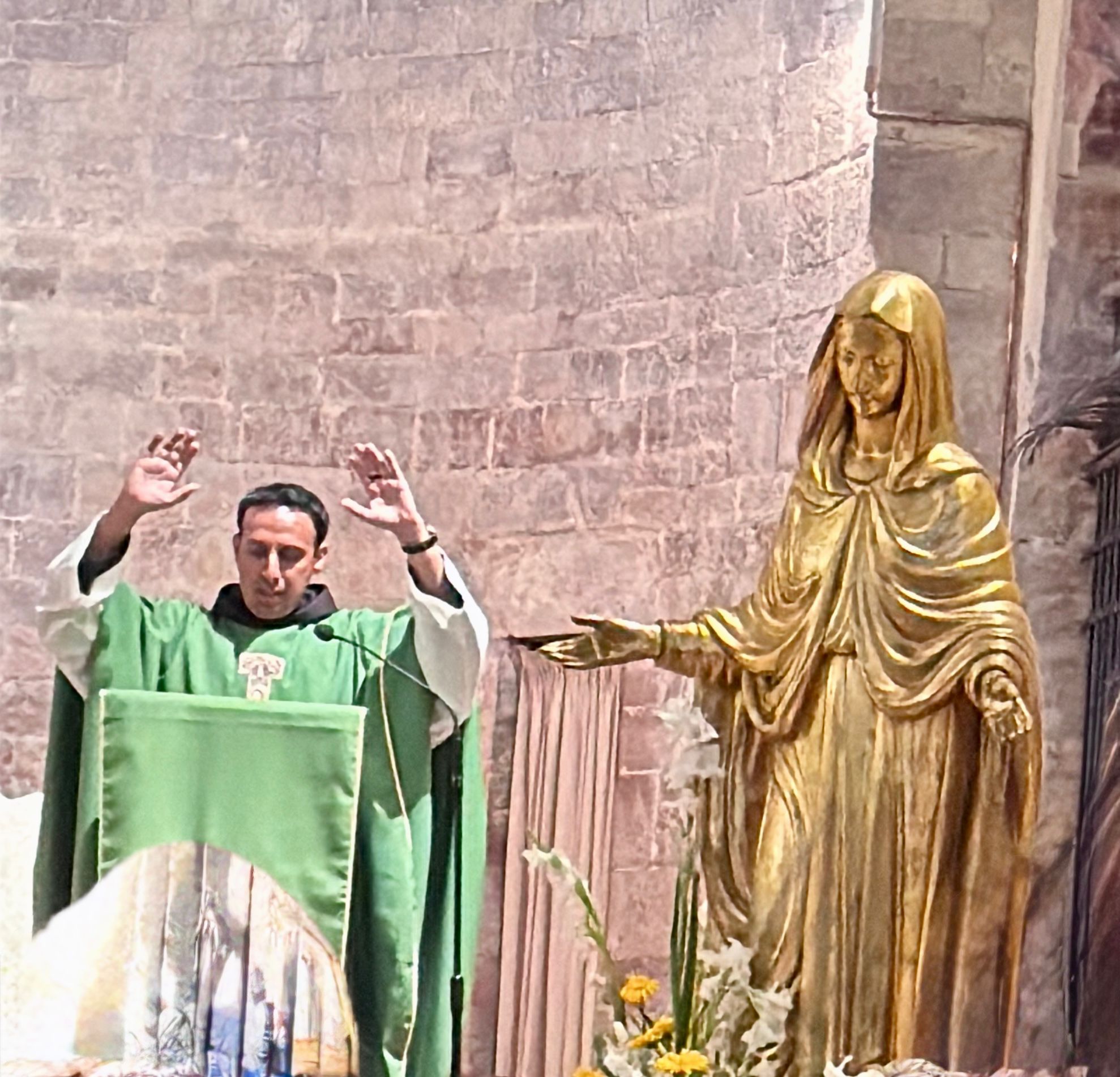 Eucharistic Celebration in Assisi, Italy