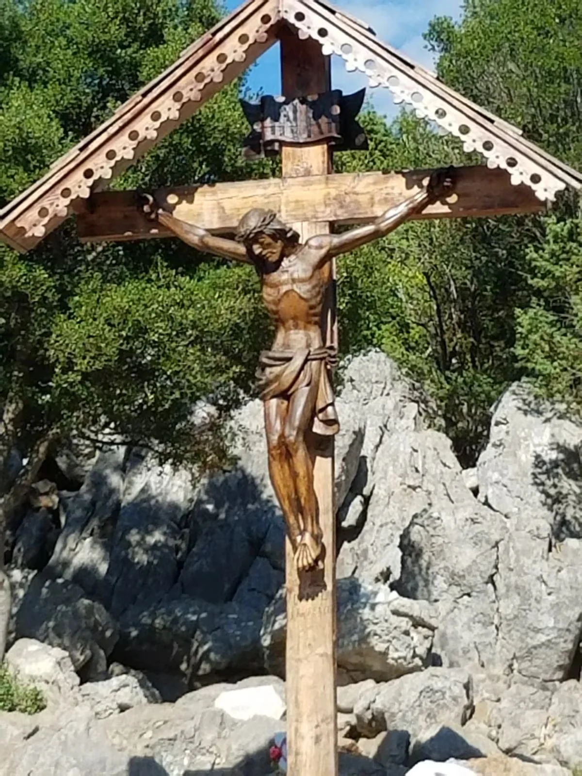 Monte de la Cruz (Križevac) en Medjugorje
