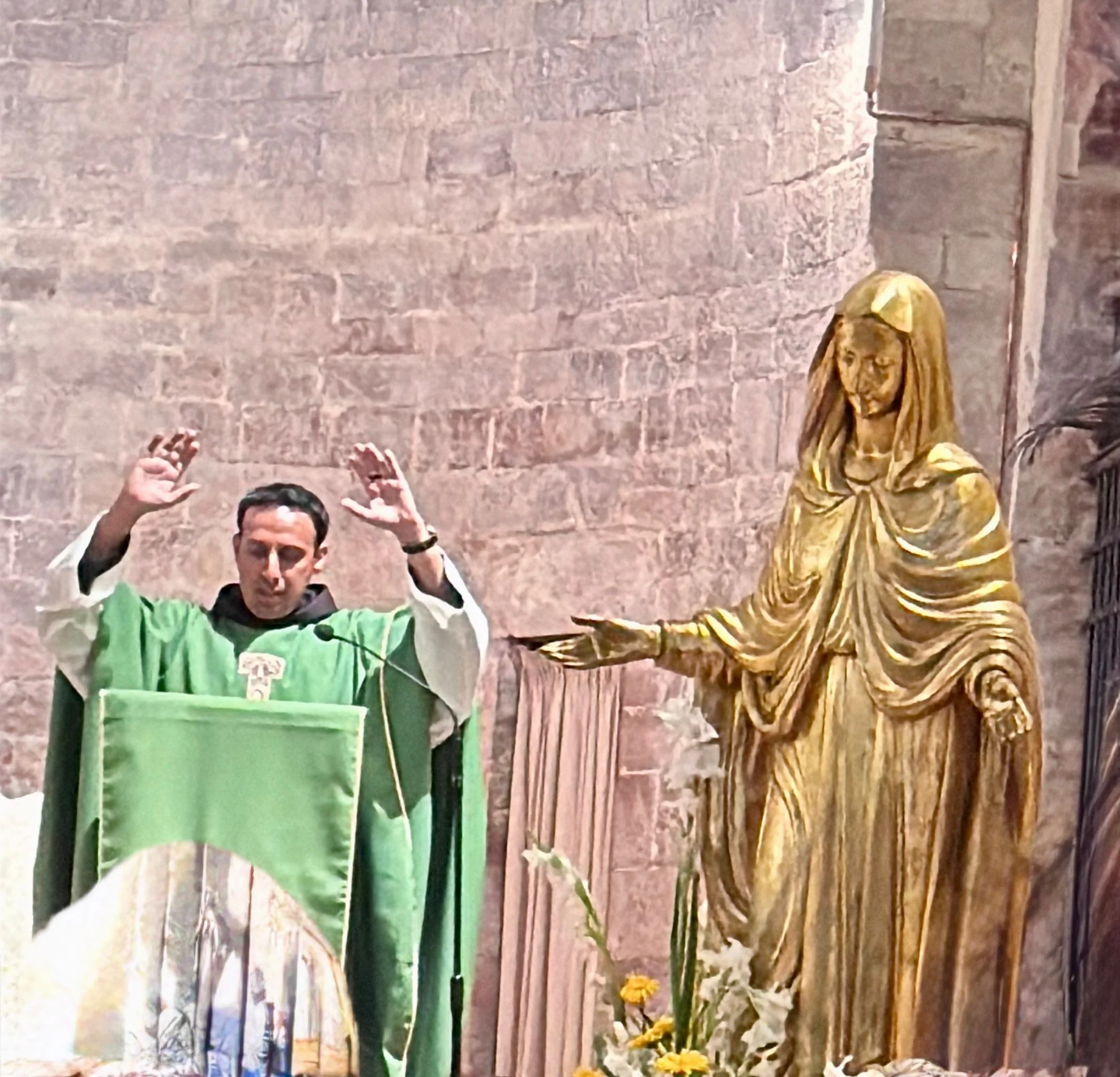Eucharistic Celebration in Assisi, Italy