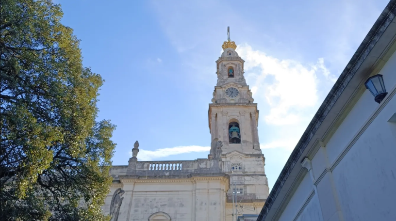 Basilica of Our Lady of the Rosary in Fatima, Lisbon.