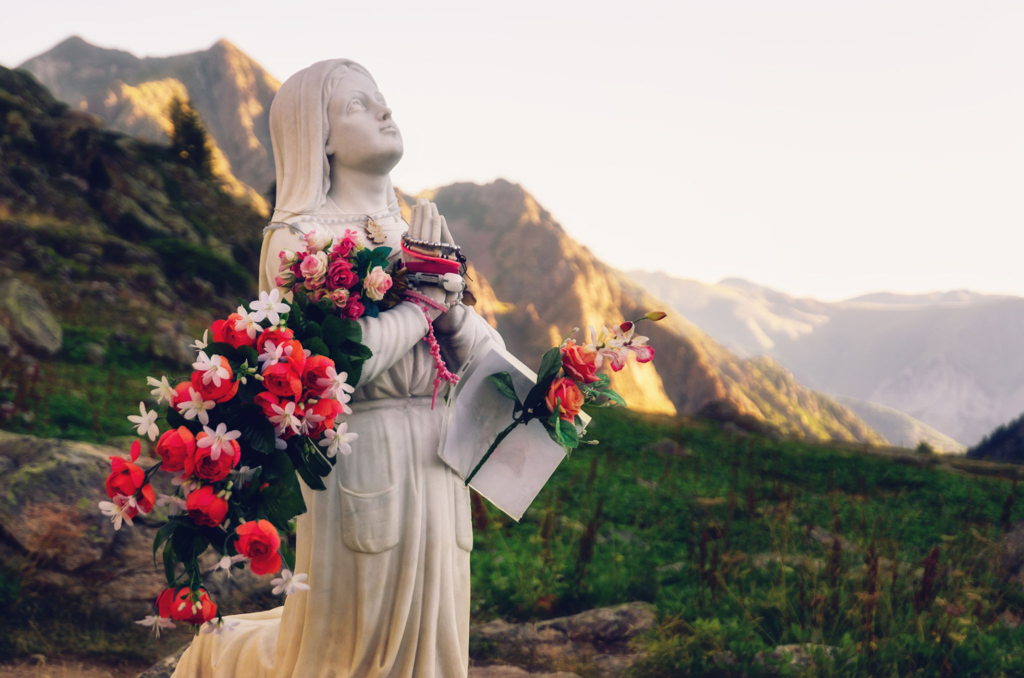 Virgin Mary Statue in Medjugorje
