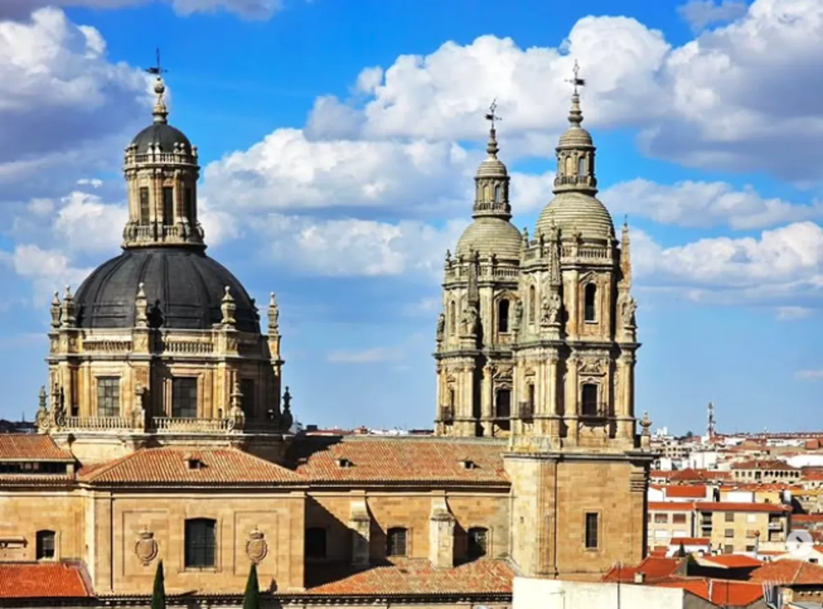 Salamanca, a city of golden stone in Spain.