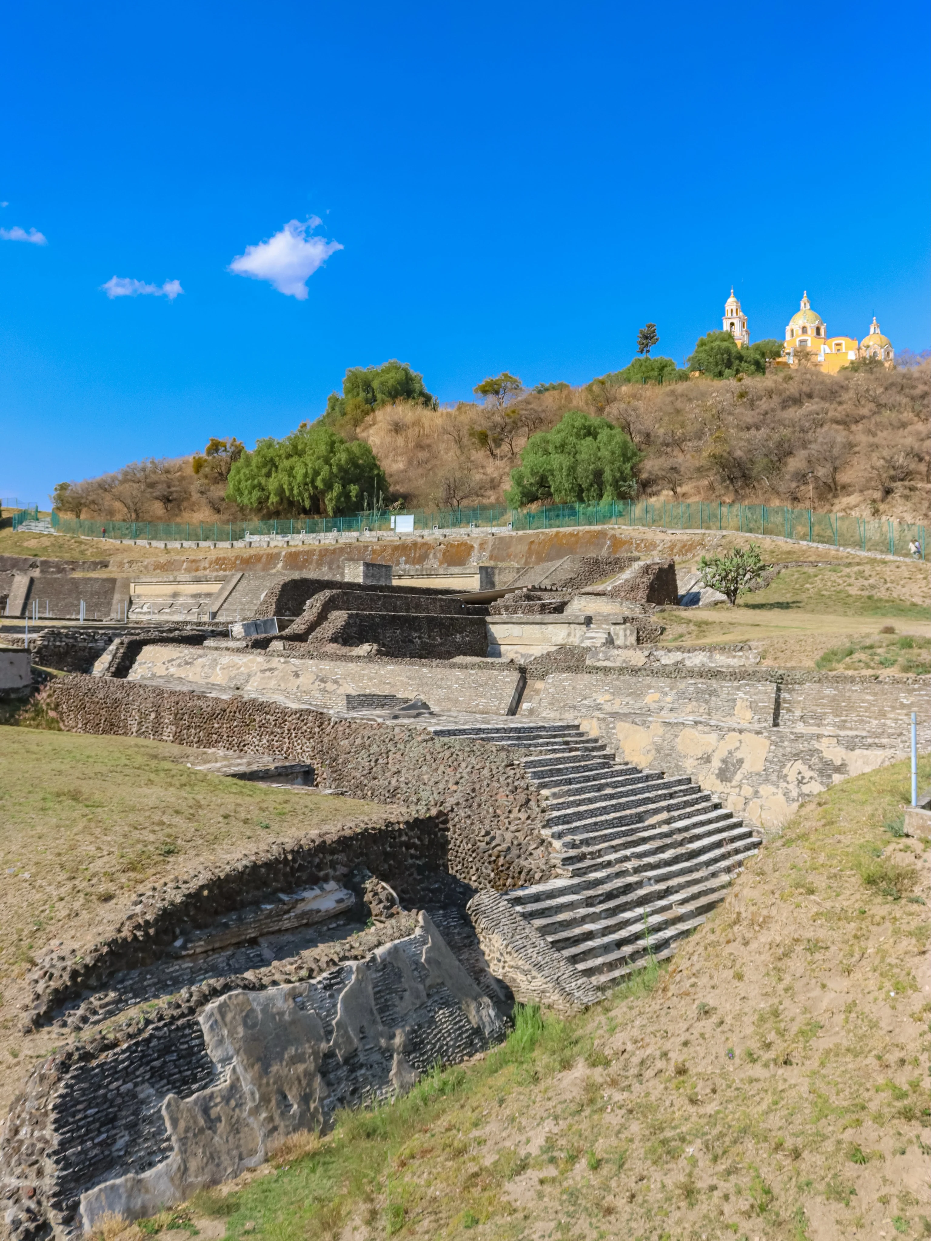 In Cholula, ancient history meets faith.