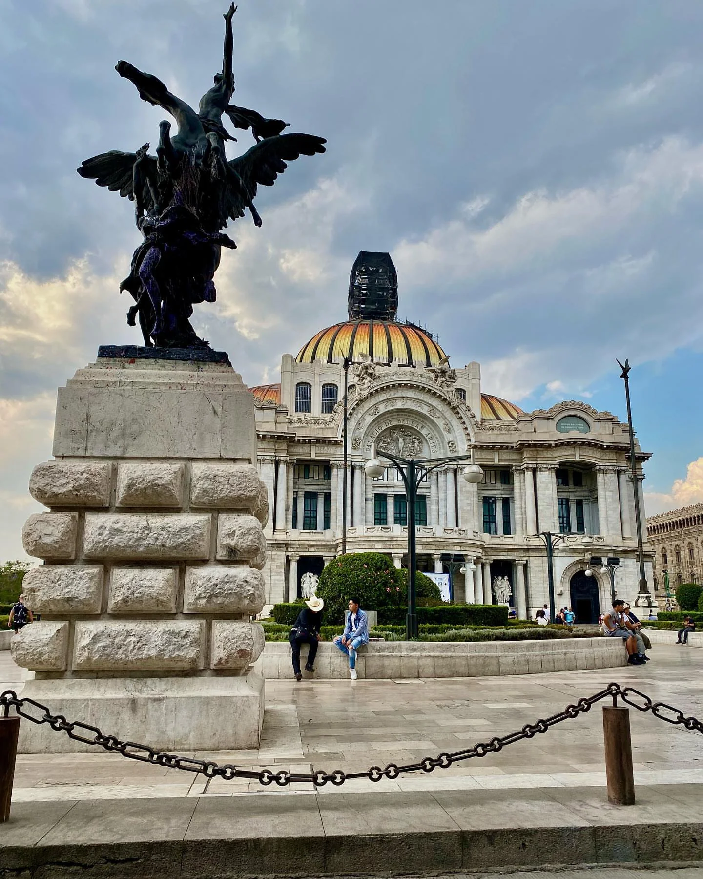 Palacio de Bellas Artes, where art and beauty meet.
