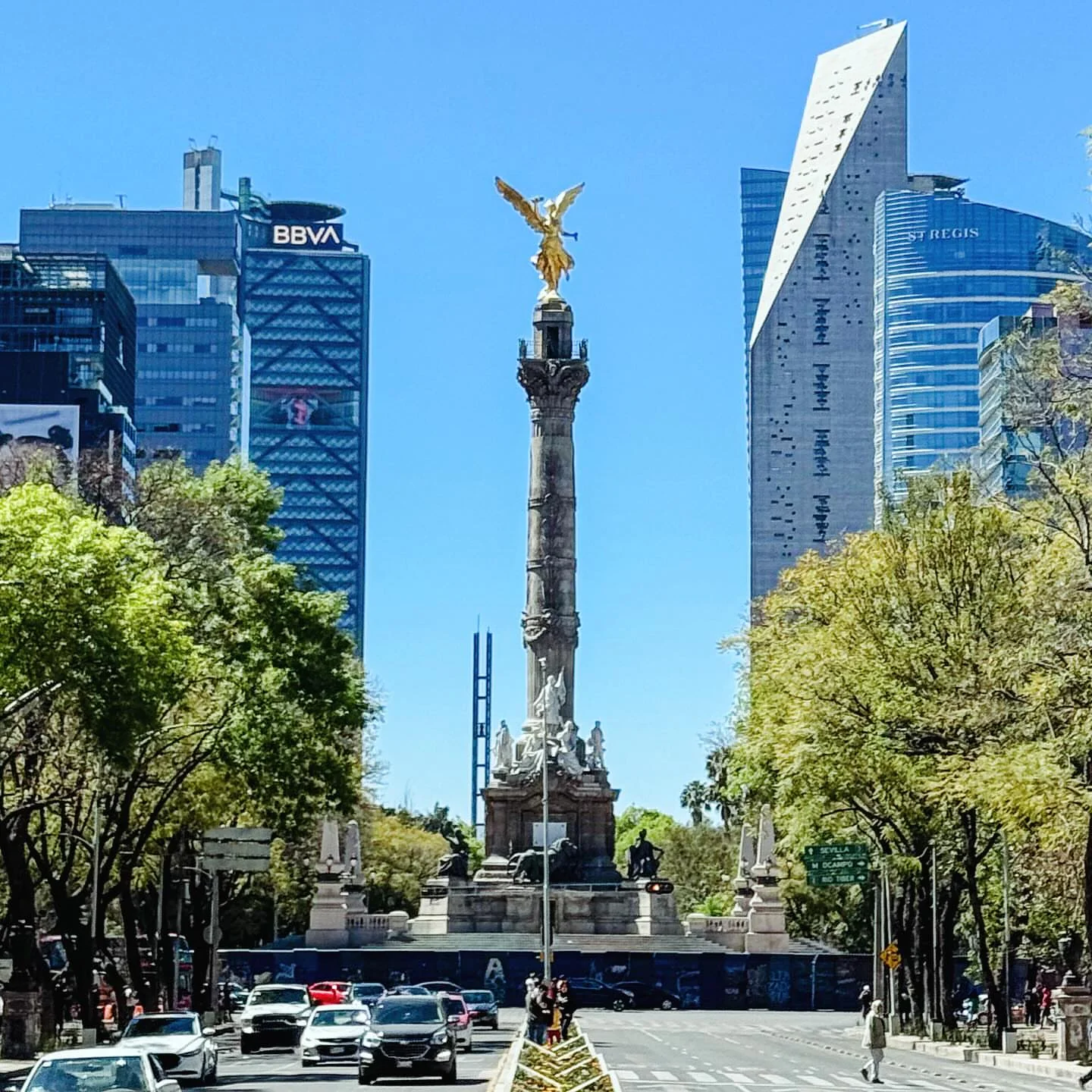 The Angel of Independence, a symbol of freedom and Mexican pride.